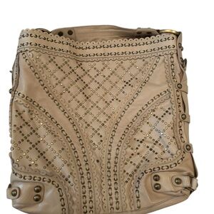 Isabella Fiore Stud Muffin Tote Bag